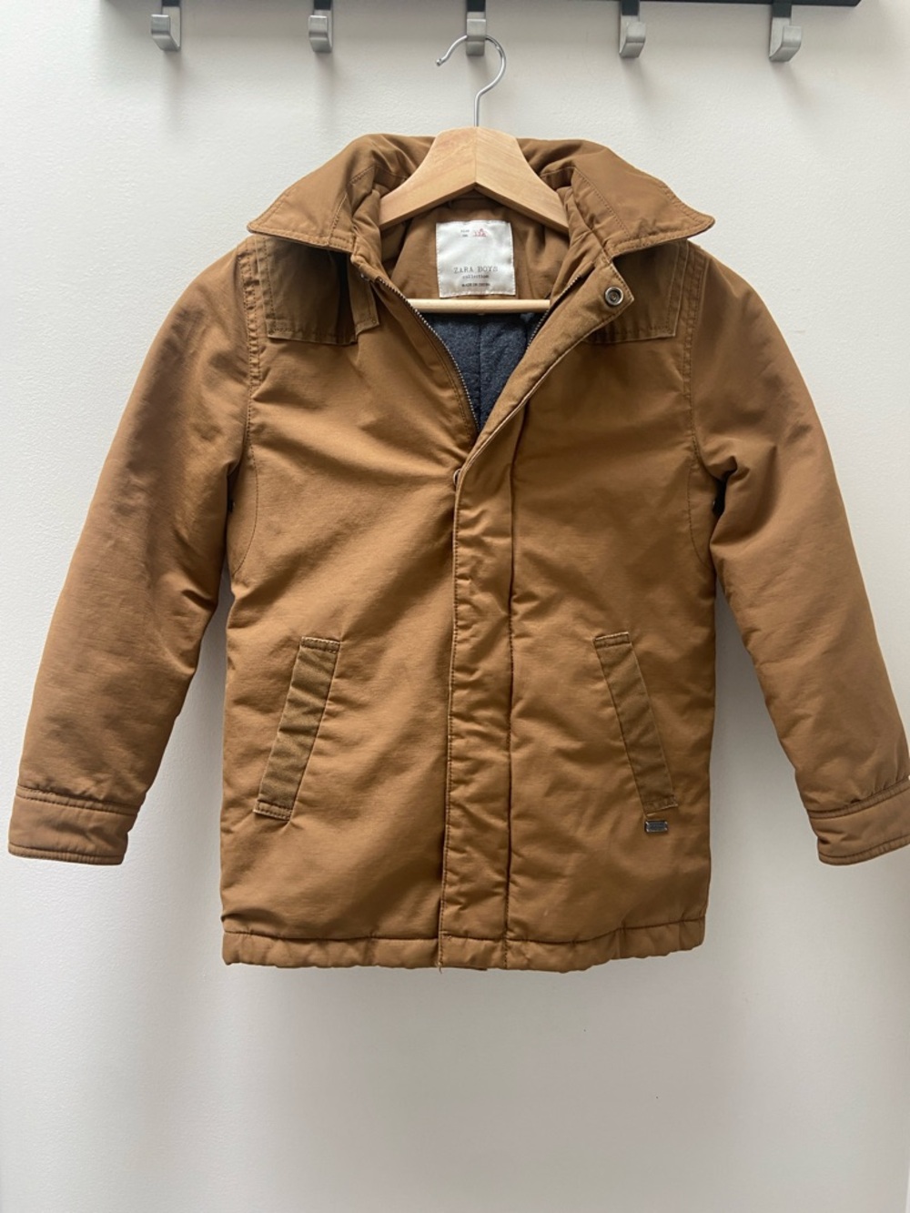 Zara Kids Brown/Tan Puffer Jacket